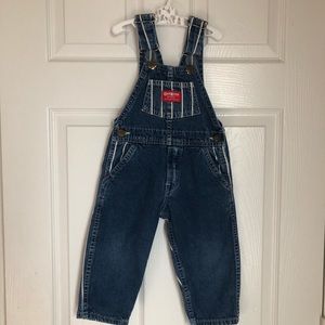 Vintage USA OshKosh denim bandana Vestbak Overalls